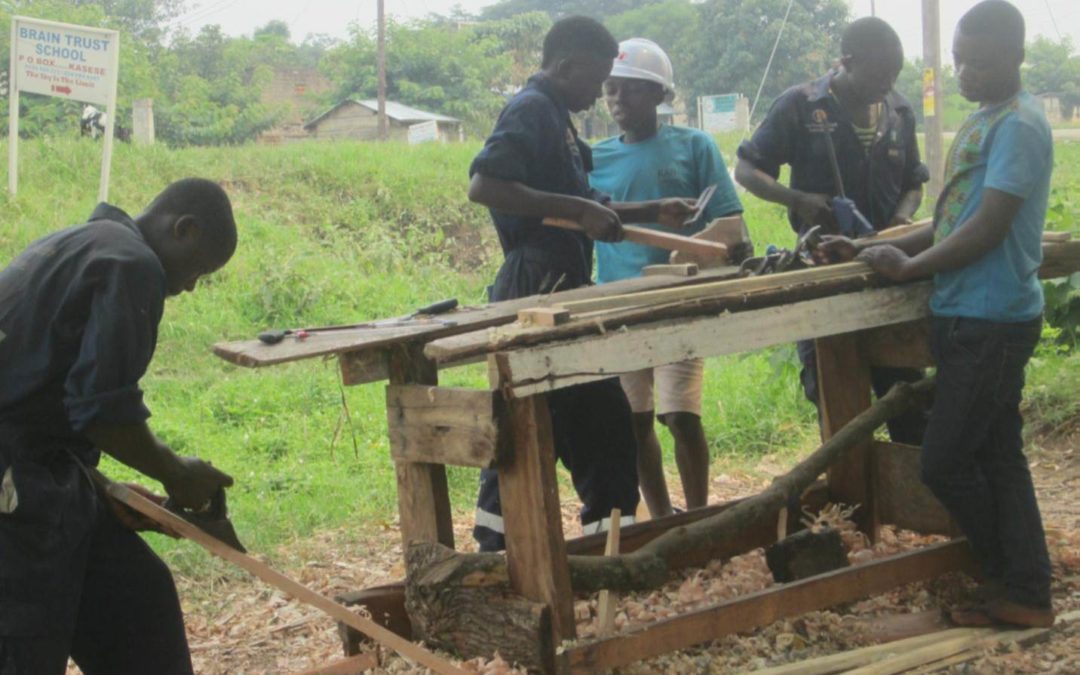 Expansion carpentry training in Uganda