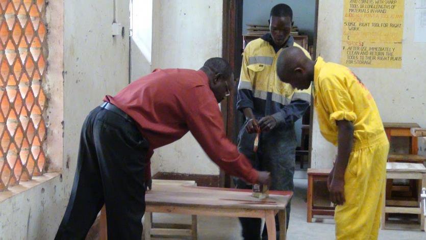 Tools for craft school in Uganda
