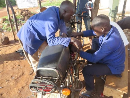 Tools for vocational training for the underprivileged in Lira, Uganda