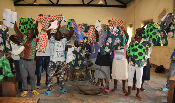 Training for youth with a disability and hearing impaired in Pakwach, Uganda
