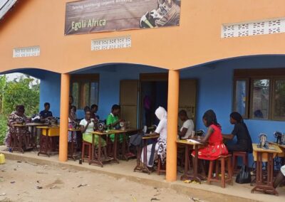 Tools for the empowerment of girls and young women by Egoli Africa in Kisozi, Uganda